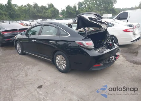 2016 Hyundai Sonata Hybrid Se from USA, damaged, VIN KMHE24L12GA016177